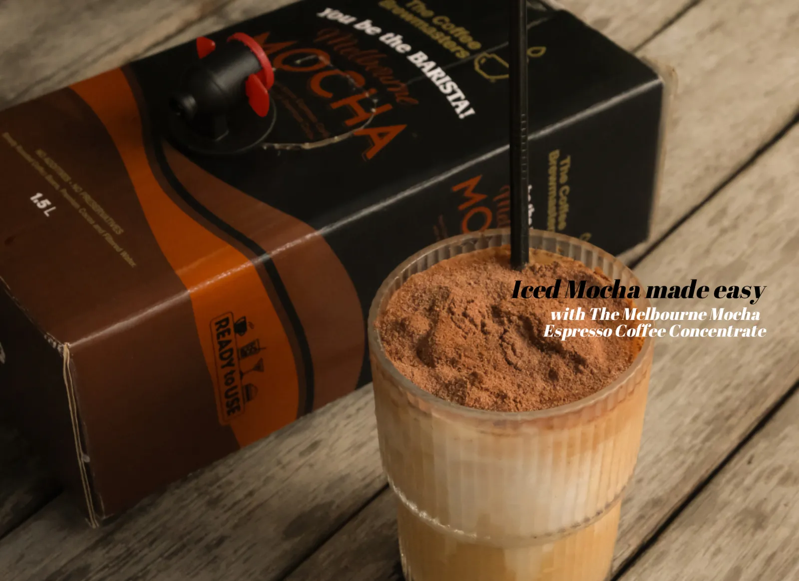 Iced Mocha made easy with You Be The Barista