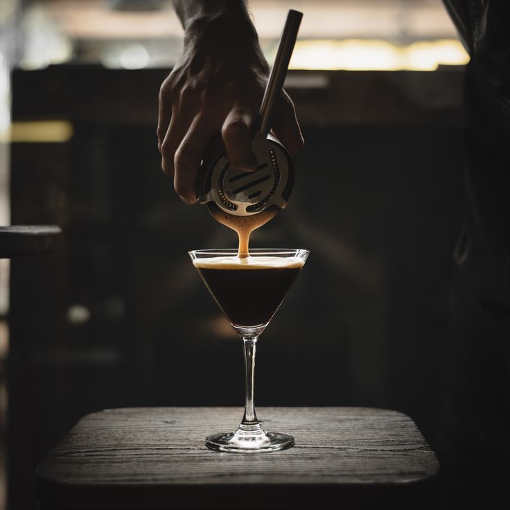 An espresso martini