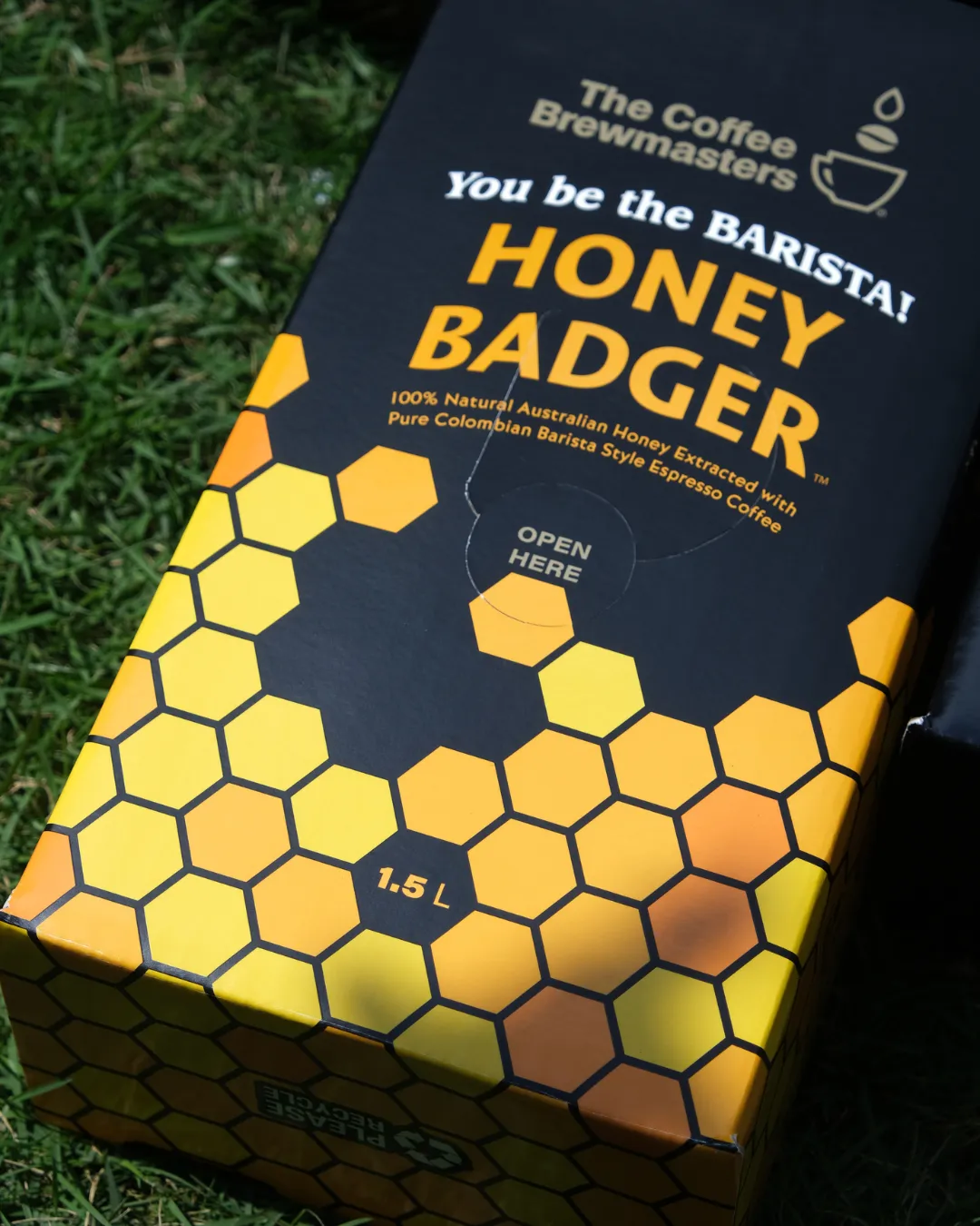 1.5L Honey Badger Espresso Coffee